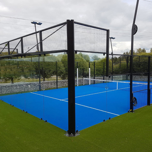 Cancha de Pádel de Diseño Nuevo 2026, Plataforma Panorámica para Tenis de Pádel, Césped <span class=keywords><strong>Artificial</strong></span> con <span class=keywords><strong>Precio</strong></span> de Fábrica - Product Image 5