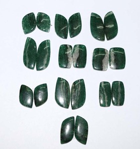 Gemas de Aventurina verde Natural para hacer joyas, cabujones de Aventurina Natural, tamaño libre - Product Image 2