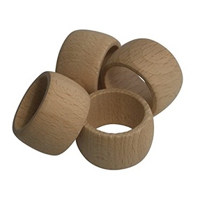 Customized <b>Wood</b> <b>Napkin</b> <b>Ring</b> Holder Round Shape <b>Napkin</b> <b>Rings</b> for Hotel Wholesale Home Party Hand Made for Sale - Product Image 6
