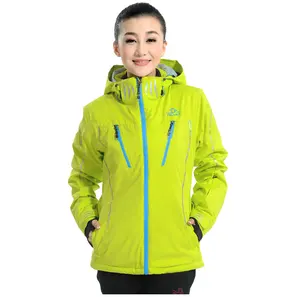 Veste de ski imperméable et respirante pour femmes, vêtements de neige de qualité supérieure, coupe-vent, OEM, collection