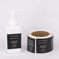 Étiquettes personnalisées pour bouteilles, autocollants d'emballage en vinyle pour produits capillaires, marque privée