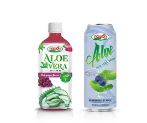 Free Label Design USDA Organic 500ml Aloe Vera Drink Supplier Wholesale Best Healthy Juice Drink OEM