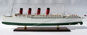 RMS MAURETANIA 1906โมเดลไม้เรือ/เรือเดินสมุทร/เรือแบบจำลองที่สร้างขึ้นด้วยมือ - Product Image 4