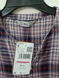 Colección de verano 2020 para mujer, blusa informal de algodón con estampado Floral y manga larga, cuello redondo, camisa con cierre de botones, stock LARGO DE Bangladesh - Product Image 2