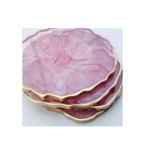 Posavasos de Piedra Roja de resina para vajilla y pieza decorativa mejor hecho a mano para producto y accesorios de gran oferta - Product Image 3