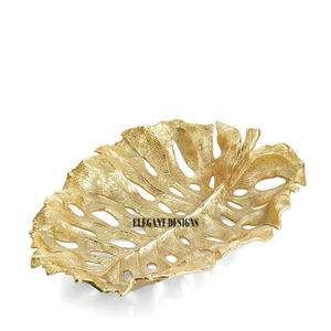 Plateau de service en feuille de métal vintage de luxe classique fait à la main plateau peu coûteux de belle qualité - Product Image 3