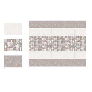 Céramique brillante salle de bain design carreaux muraux décoratifs émaillés 300x450mm - Product Image 1