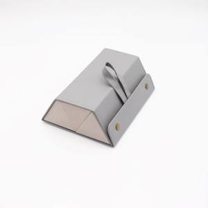 Étui <span class=keywords><strong>pour</strong></span> <span class=keywords><strong>lunettes</strong></span> optiques bleu en PU, 20 pièces, de couleur bleue, personnalisé, prix d'usine - Product Image 6