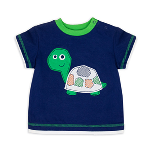 Conjunto de Camiseta con Estampado Animal Resistente al Fuego 100% Algodón Personalizado OEM Aprobado para Bebés Niños Pequeños - Product Image 2