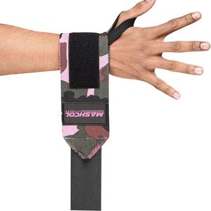 2025 nouveau rose Camouflage coton poignets en vrac Fitness haltérophilie poignets personnalisé croix Fit gymnastique poignets pour les femmes - Product Image 3