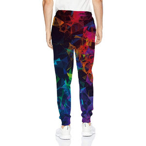 Pantalons de travail décontractés diy personnalisés à teinture par sublimation pour hommes Pantalons imprimés de grande taille - Product Image 2