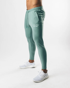 Pantalones deportivos con logotipo personalizado para hombre, pantalón de gimnasio de 90% algodón y 10% LICRA - Product Image 5