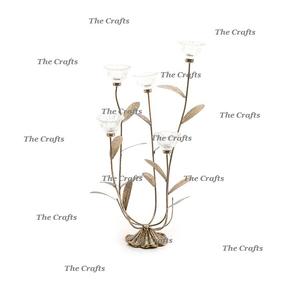ชุดเชิงเทียน2ชิ้นทำจากโลหะและอะคริลิคสำหรับตกแต่งงานแต่งงานและโรงแรม - Product Image 5