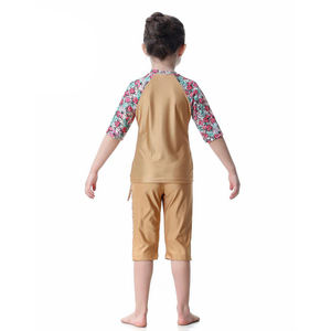 Traje de baño islámico para niños y niñas, nuevo diseño, venta al por mayor - Product Image 5