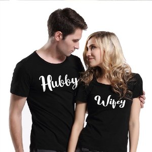 T-shirts assortis pour couples, joli motif, ses cadeaux - Product Image 3