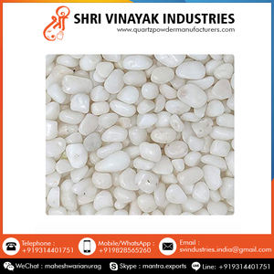 Pierre de galet blanc de meilleur fournisseur de quantité en vrac disponible au prix de gros - Product Image 2