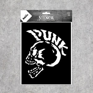 Laser Cut Durable Plastic Stylish Punk T-shirt <b>Stencil</b> - Product Image 2