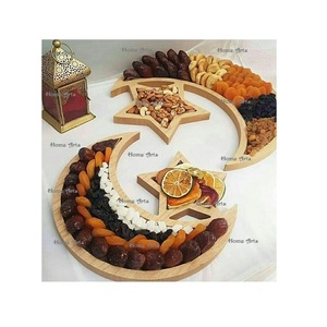 Plateau de service en métal au design classique pour le Ramadan, qualité exclusive, forme personnalisée, pour fruits secs, à prix avantageux - Product Image 3