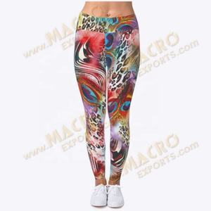 Nouvel arrivage de leggings de yoga et de fitness taille haute en tissu aligné fabriqués avec un matériau spandex en nylon de qualité supérieure pour plus de flexibilité - Product Image 1