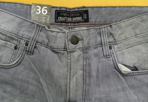 Ropa Sobrante, Excedente de Producción, Marcas Reconocidas, Jeans Cargo de Mezclilla para Hombre, Cierre con Botones, Estilo Casual, Lote de Bangladesh - Product Image 2