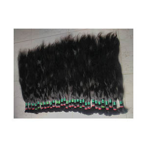 Extension de perruques de cheveux Remy vierges indiens non transformés de haute qualité Achat en gros de cheveux humains de qualité supérieure - Product Image 1