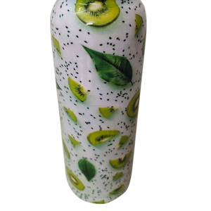 ขวดน้ำทองแดงบริสุทธิ์ดีไซน์เนอร์ขนาด1ลิตรขวดใส่น้ำทองแดงลายกีวีความจุ1000มล. - Product Image 3