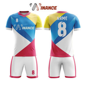 Progetta i tuoi <span class=keywords><strong>set</strong></span> di maglie da <span class=keywords><strong>calcio</strong></span> colorate uniformi della squadra di <span class=keywords><strong>calcio</strong></span> - Product Image 4