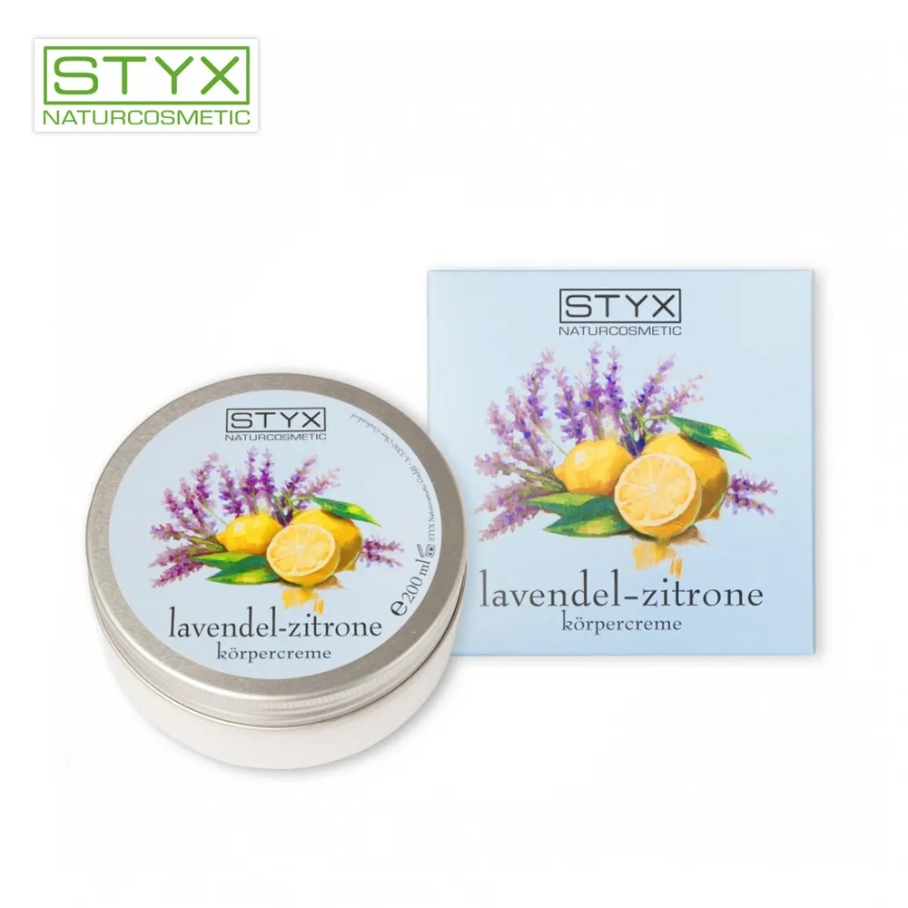 Fornitore di cura personale 50ml di crema cosmetica naturale al limone e lavanda