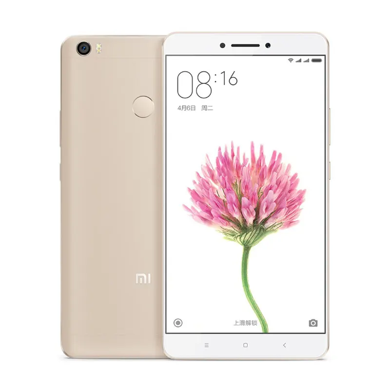 Cheap price 6.44 inch fingerprint ram 3GB+32GB Android unlocked 4G for Xiaomi Mi MAX used xiaomi smartphone