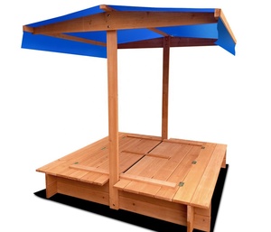 <span class=keywords><strong>Bac</strong></span> <span class=keywords><strong>à</strong></span> sable en plein air pour enfants, terrain de jeu en bois, pour les garderie et les maternelle, offre spéciale, - Product Image 3
