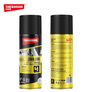 <span class=keywords><strong>Spray</strong></span> lubricante de cadena de 450mL de alta calidad Theaoson con válvula 360 para bicicleta de montaña y aceite antioxidante para el cuidado del automóvil - Product Image 2