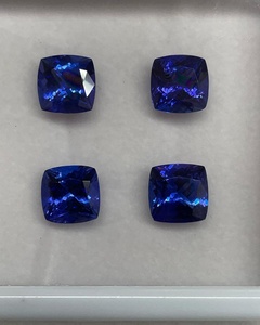 ธรรมชาติที่มีคุณภาพสูงเบาะตัด18.00 Cts Tanzanite พลอยหลวมจำนวนมากโดย Sadiya นานาชาติ - Product Image 3