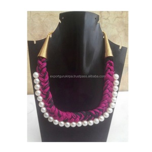 Pendientes de borlas de hilo de seda para niñas y mujeres, aretes CC, Guru, Kirpa, Export House, venta al por mayor - Product Image 5