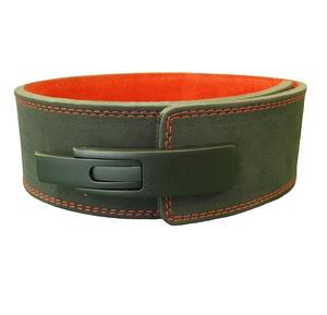 Powerlifting-correa de levantamiento de pesas de cuero verde, 10mm, Hardcore, cinturón de palanca, accesorios de Fitness y gimnasio de baja velocidad - Product Image 1