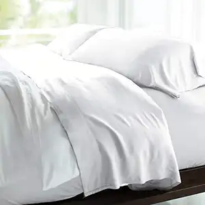 100% Bamboo bed sheet set bedding set Bamboo Bed Sheet