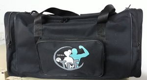 Sac de voyage, logo personnalisé, grande capacité, étanche, pour Sport gymnastique, voyage, sac polochon avec compartiment pour chaussures - Product Image 6