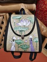 Sac à main en bambou de grande capacité, produits (Ms. Ponçage 0084587176063)