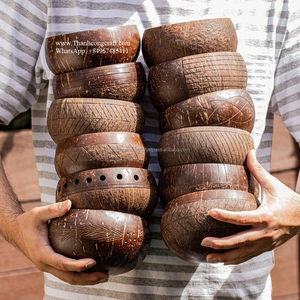 Việt Nam Chạm Khắc Tay Boho Vỏ Dừa Bát Giá Rẻ Bán Buôn - Product Image 1