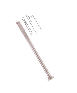 Instrument chirurgical orthopédiques de 70mm en acier inoxydable, fotogue médical, 17cm droit, 8mm, approuvé CE - Product Image 1