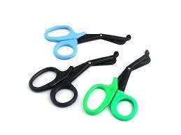 Ciseaux à bandes en acier inoxydable, outil de coupe de haute qualité avec poignée plastique, lames revêtues noires, ciseaux utilitaires en cas de choc - Product Image 3