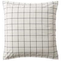 Classique 100% Coton Brodé Gaufre 320 GSM Résistant Aux Taches Écologique Lavable En Machine Durable Fabriqué En Inde Coussin