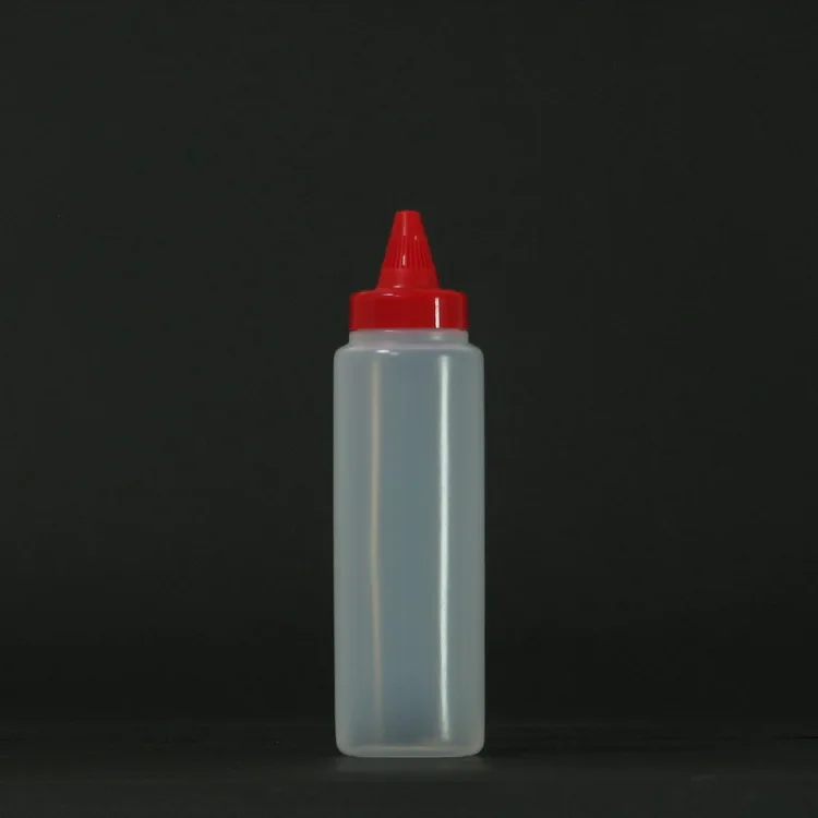 250ml squeeze PP top applicator bottle