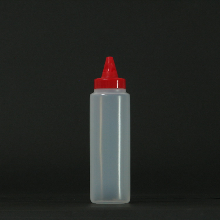 250ml squeeze PP top applicator bottle