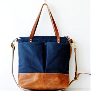 Sac fourre-tout en cuir de luxe pour femmes FTS-0007 dames sac à main sangle dames sac à bandoulière unisexe voyage ordinateur portable caractéristiques couverture fermeture - Product Image 1