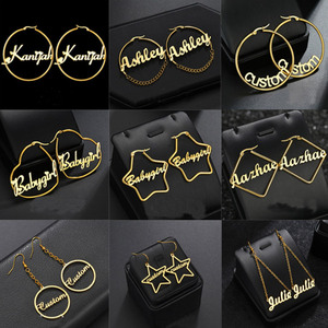 ต่างหูห่วงสแตนเลสสตีลแบบกำหนดเองได้ - Product Image 6