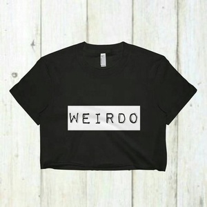 Top corto de alta calidad fitness 95% algodón 5% Spandex con etiqueta personalizada camisetas de mujer streetwear ropa de mujer tops - Product Image 5