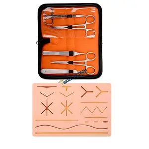 Best Quality Promotional Medical Students Training Practice Skin Suture Pad Kit For Sale Durable Material Suture Kit