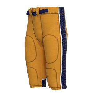 Pantalons de football américain personnalisés pour équipes adultes, grandes tailles, respirants, haute qualité, 100% polyester, logo et shorts personnalisés - Product Image 2