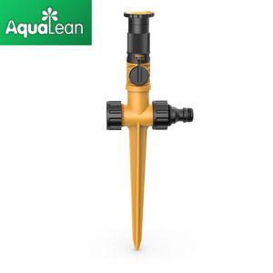Aquealean CHS-2152 Summer Outdoor Plastic Garden Lawn <b>Water</b> <b>Sprinklers</b> Arc-n Range Flow Control Spike Type for Patio Irrigation - Product Image 2
