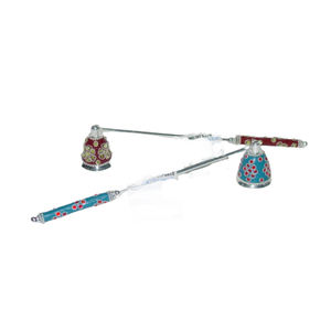 Accesorios de vela para el hogar, vela de lujo ajustada en plata pulido, diseño personalizado - Product Image 2